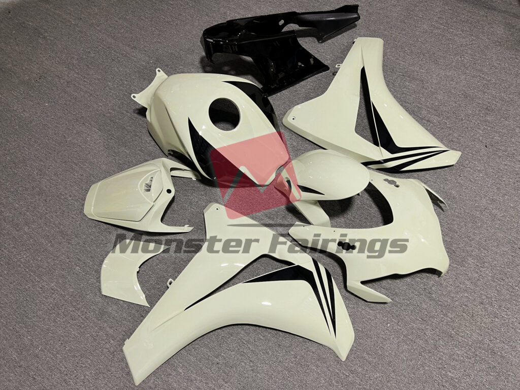 Gloss Desert Tan with Black ABS fairings for Honda CBR1000RR 2008 - 2011 - premium OEM fit kit by Monster Fairings