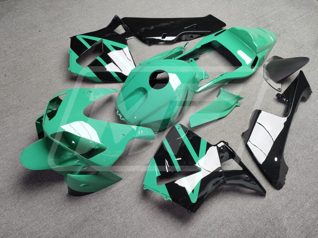 Gloss Mint & Black ABS fairings for Honda CBR600RR 2003 - 2004 - premium OEM fit kit by Monster Fairings