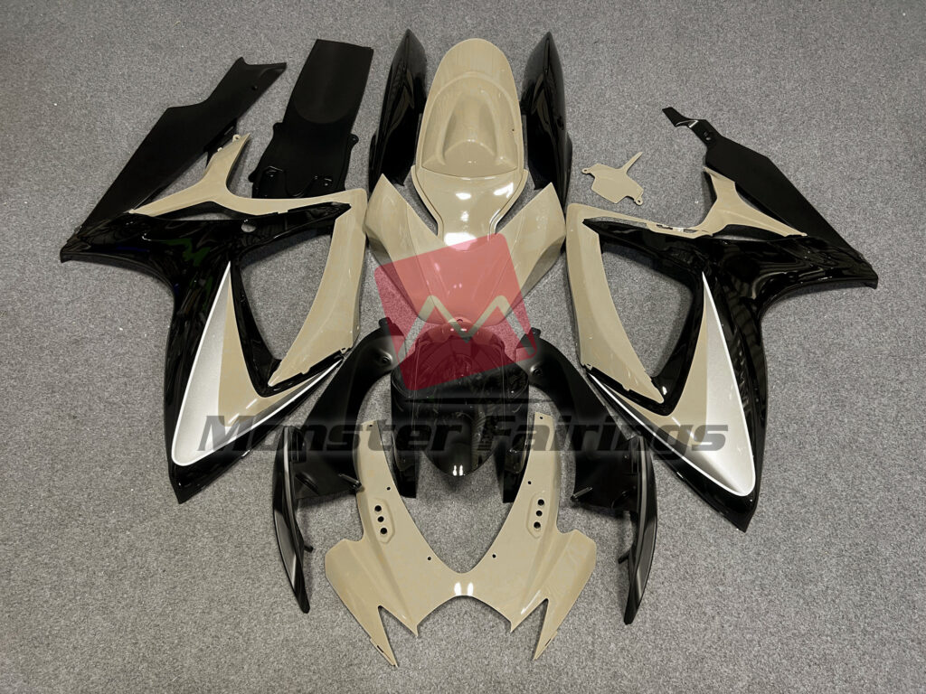 Suzuki GSXR 600 - 750 2006 - 2007 Desert Tan OEM Style ABS fairings - custom motorcycle bodywork kit by Monster Fairings