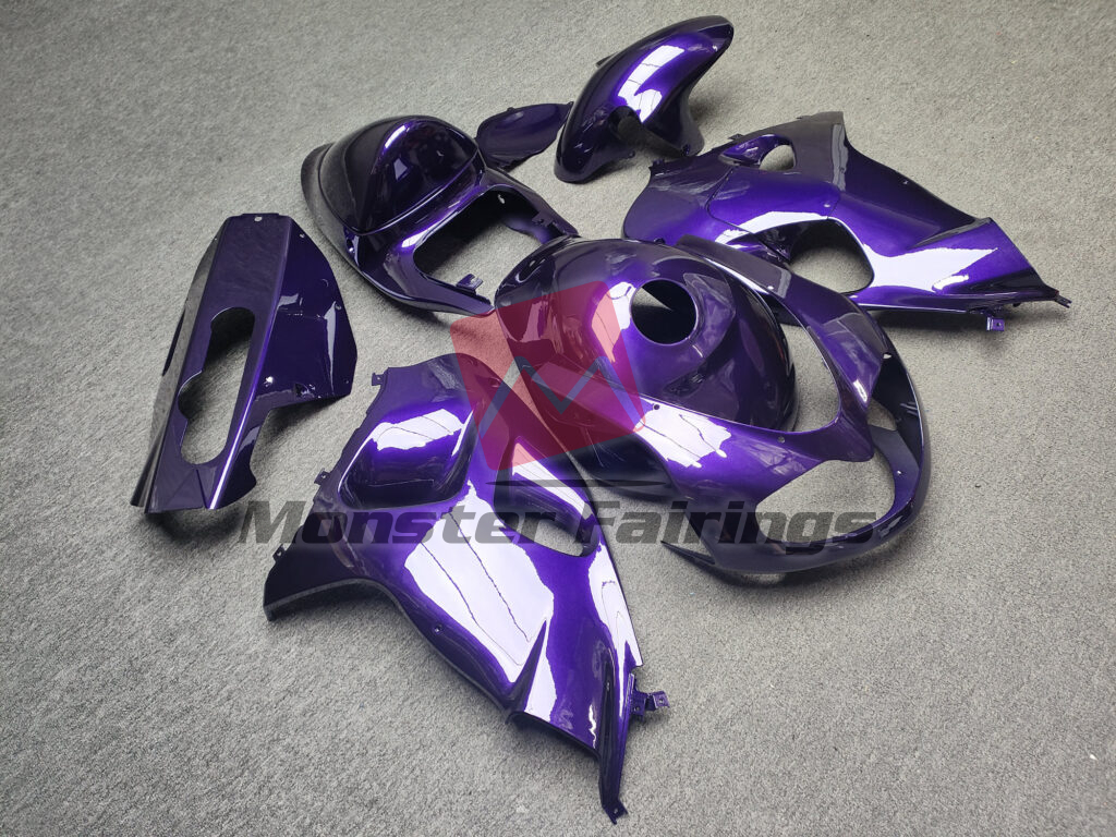 Suzuki TL1000R custom ABS fairings 1998 - 2003 in Gloss Purple - durable replacement kit, Monster Fairings