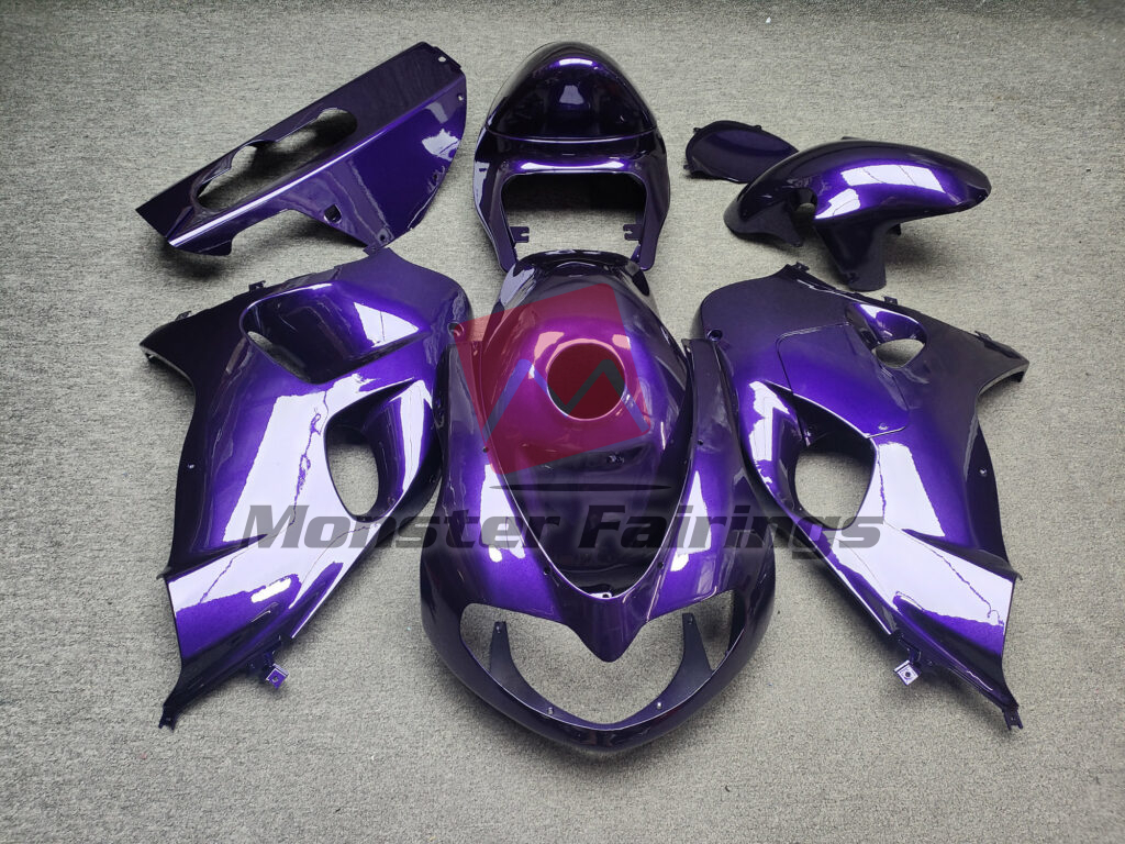 Suzuki TL1000R 1998 - 2003 Gloss Purple ABS fairings - custom motorcycle bodywork kit by Monster Fairings