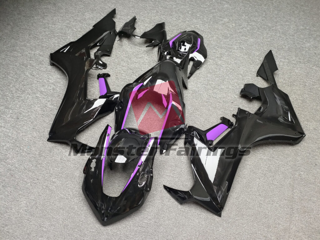 Gloss Black Purple ABS fairings for Honda CBR1000RR 2017 - 2025 - premium OEM fit kit by Monster Fairings
