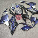 BMW S1000RR custom ABS fairings 2015 - 2016 Matte Blue & Black Gray - durable replacement kit, Monster Fairings