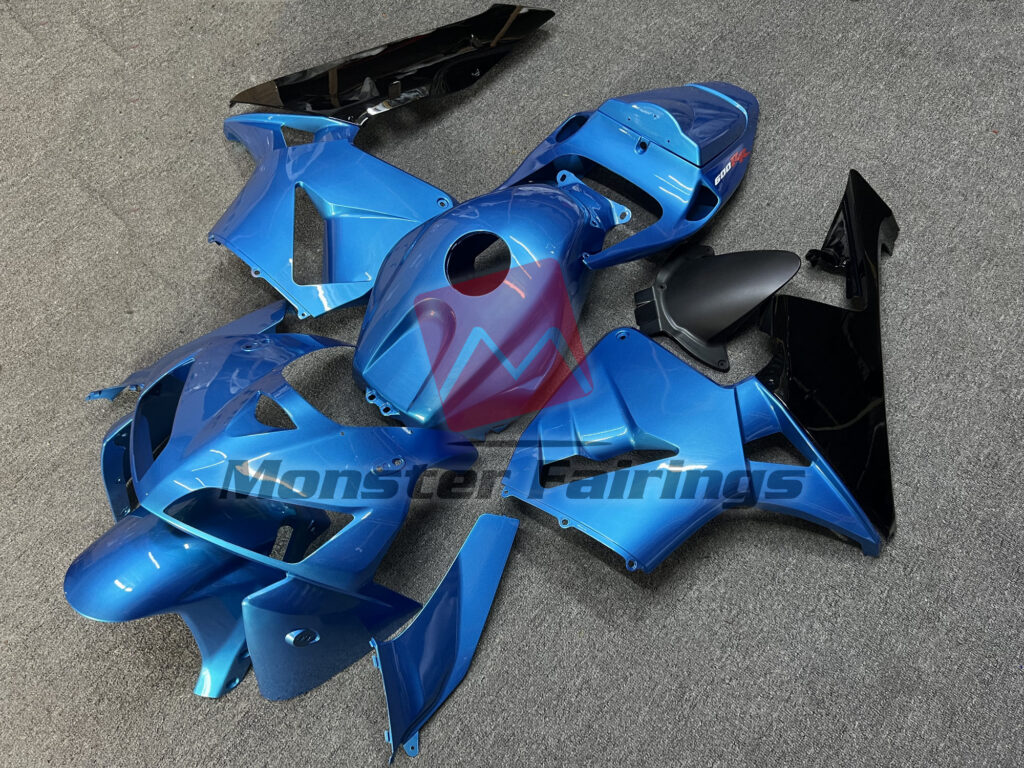 Light Blue CBR Style ABS fairings for Honda CBR600RR 2005 - 2006 - premium OEM fit kit by Monster Fairings