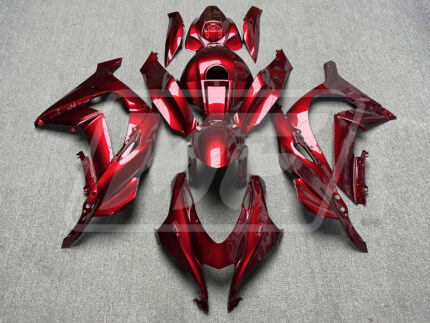 Kawasaki ZX10R 2016-2020 Gloss Candy Red ABS Fairings | Monster Fairings