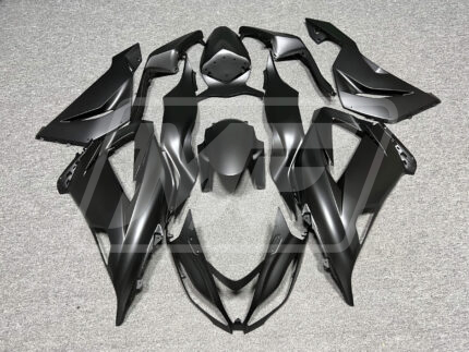 Kawasaki ZX6R 2013-2018 Matte Black ABS Fairings | Monster Fairings
