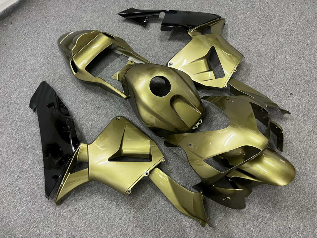 Gloss Olive ABS fairings for Honda CBR600RR 2003 - 2004 - premium OEM fit kit by Monster Fairings