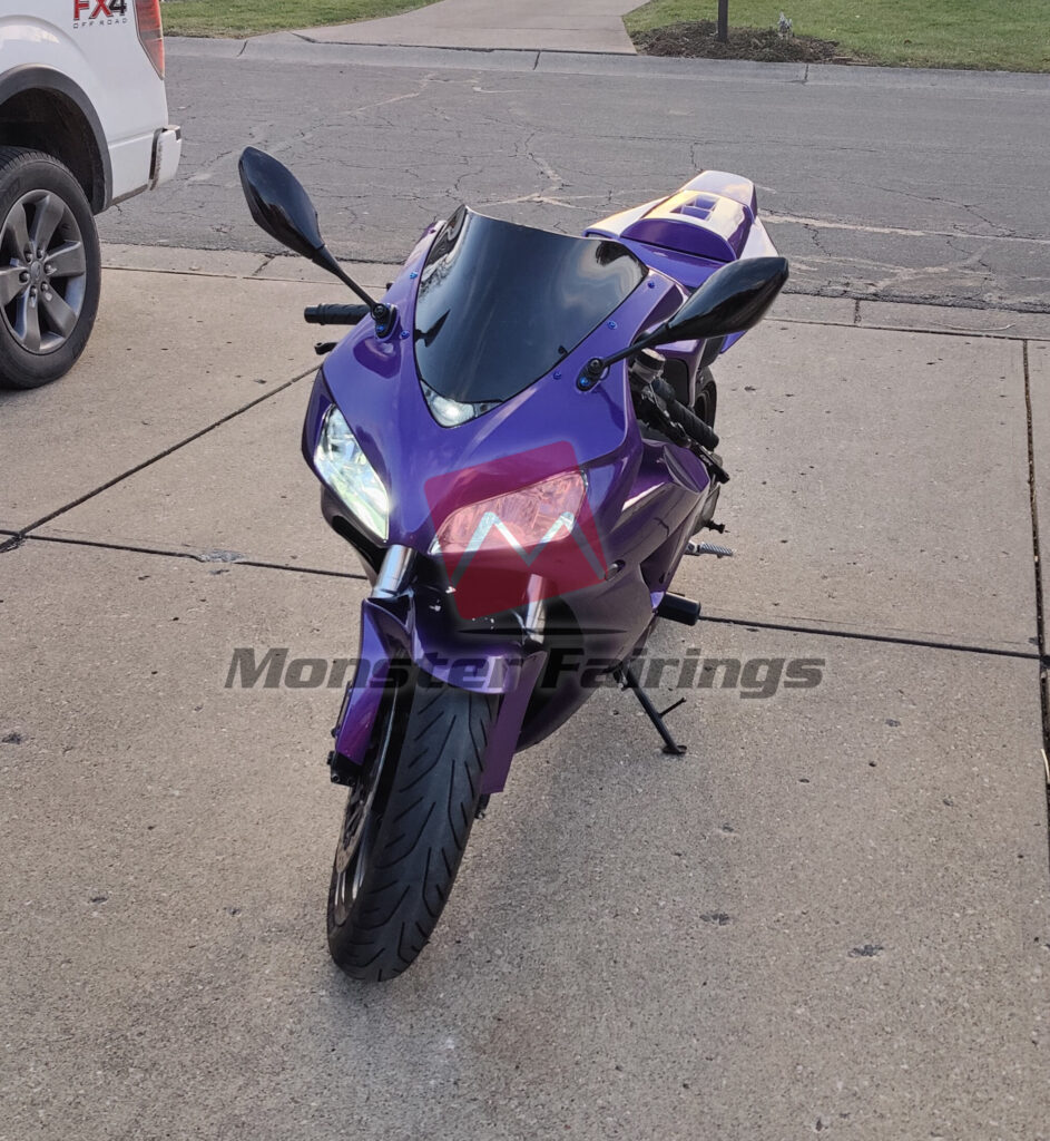 Honda CBR1000RR 2006 - 2007 ABS fairings, Solid Purple - high - quality motorcycle kit by Monster Fairings