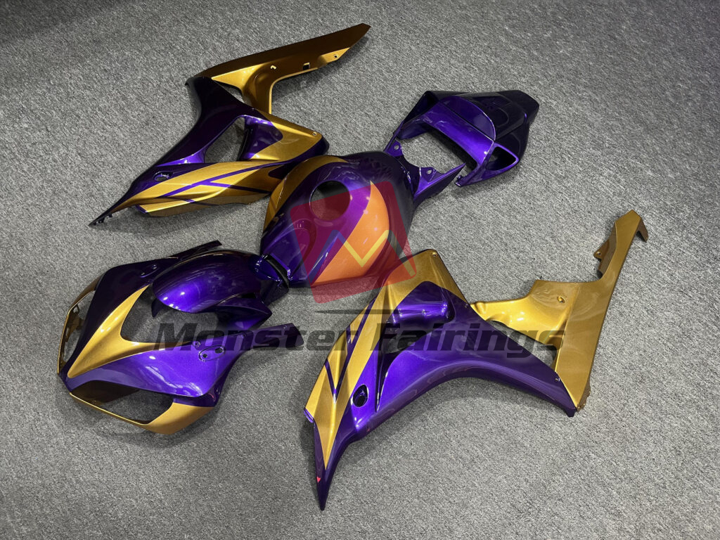 Gloss Purple Gold ABS fairings for Honda CBR1000RR 2006 - 2007 - premium OEM fit kit by Monster Fairings