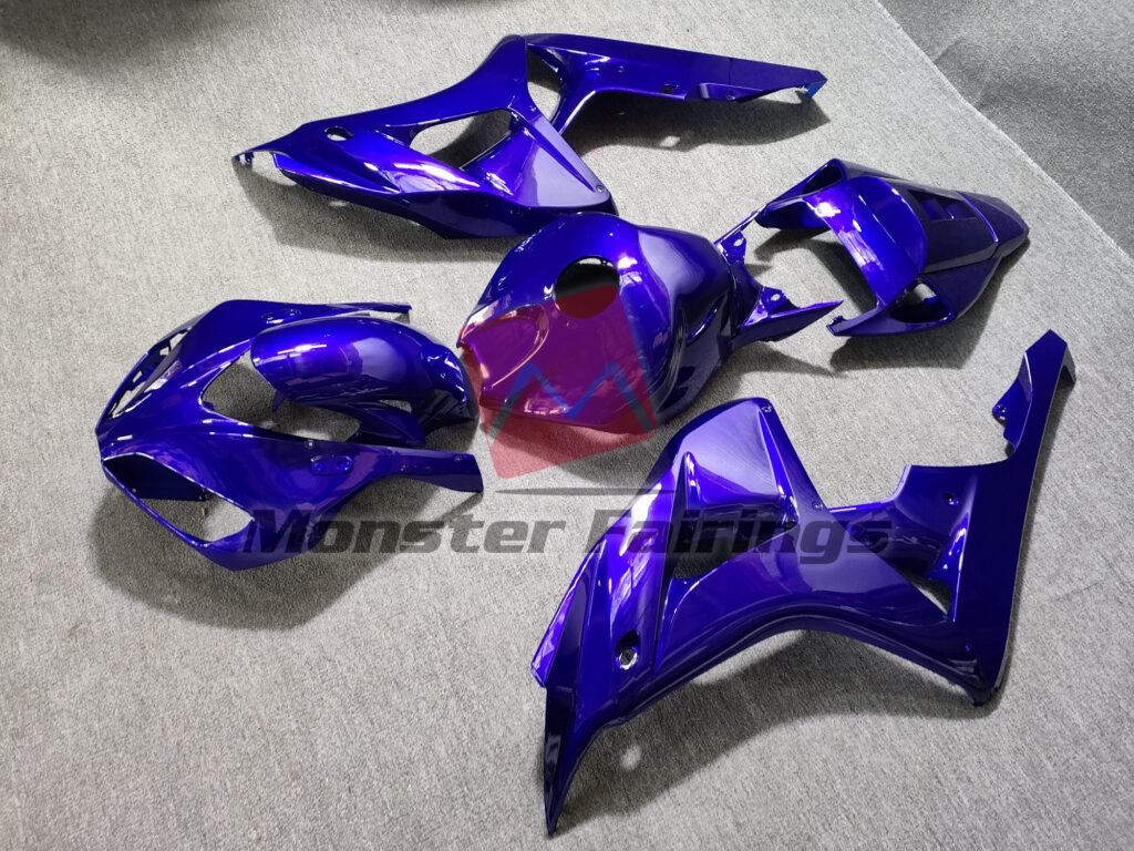 Solid Blue ABS fairings for Honda CBR1000RR 2006 - 2007 - premium OEM fit kit by Monster Fairings