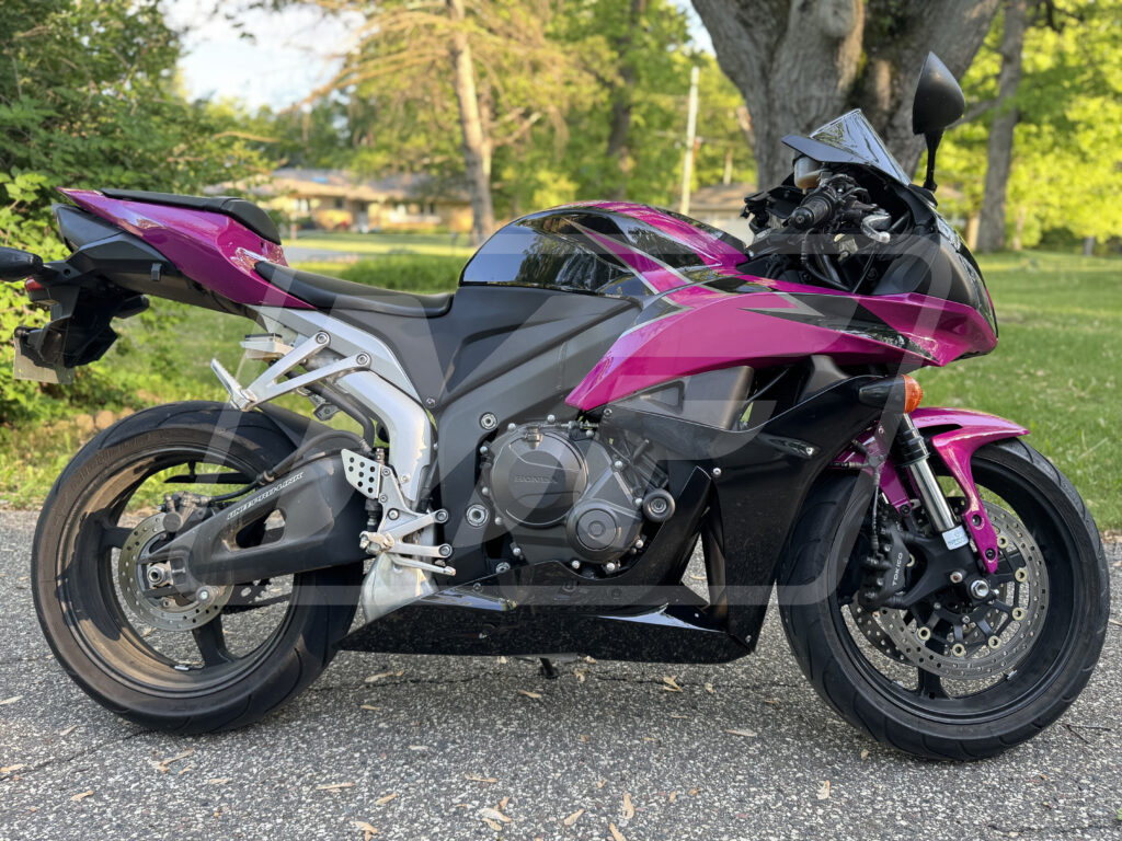 Gloss Pink & Black ABS fairings for Honda CBR600RR 2007 - 2008 - premium OEM fit kit by Monster Fairings