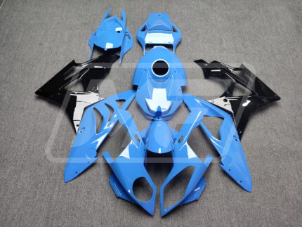 BMW S1000RR 2009-2014 Gloss Light Blue & Black ABS Fairings | Monster Fairings