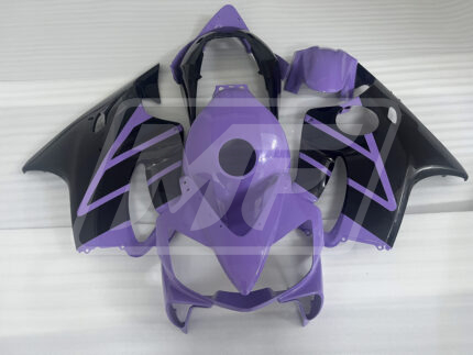 Honda CBR600 F4i 2004-2007 Gloss Purple & Black ABS Fairings | Monster Fairings