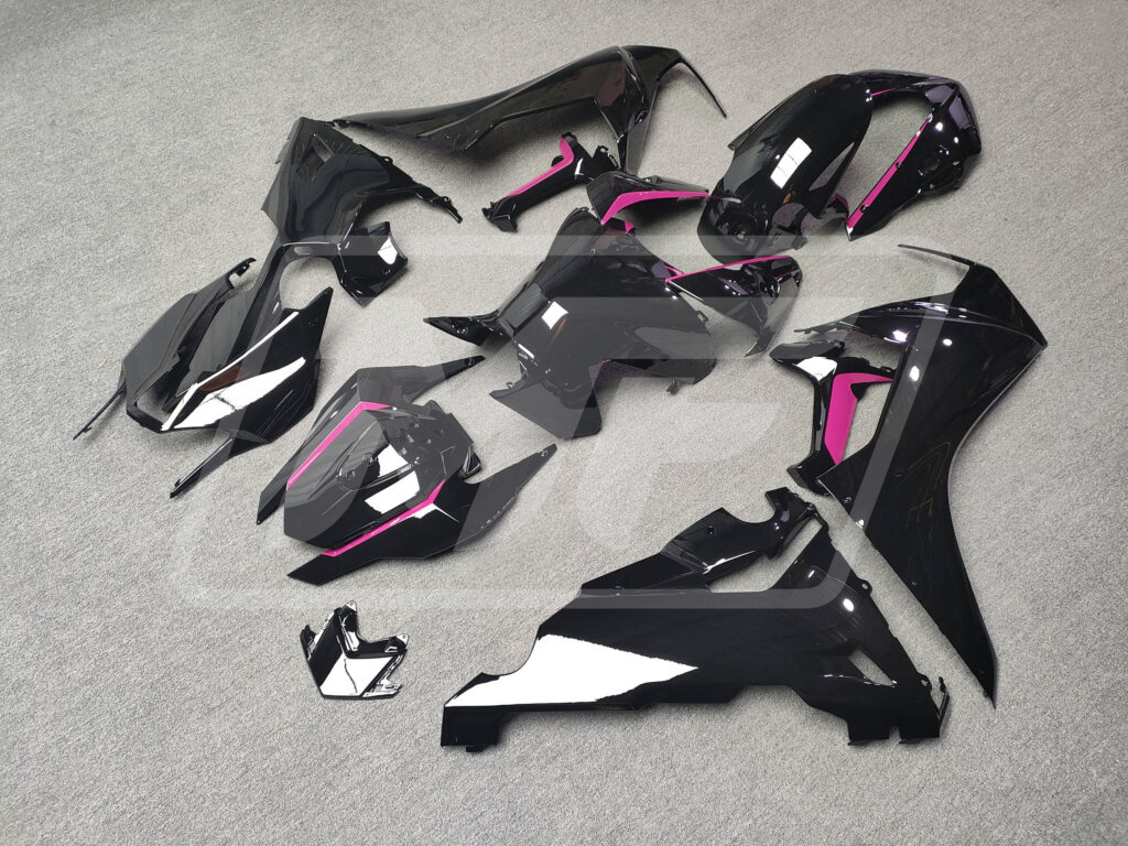 Gloss Black Pink ABS fairings for Honda CBR1000RR 2017 - 2025 - premium OEM fit kit by Monster Fairings