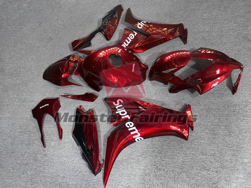 Gloss Deep Red Supreme ABS fairings for Honda CBR1000RR 2012 - 2016 - premium OEM fit kit by Monster Fairings