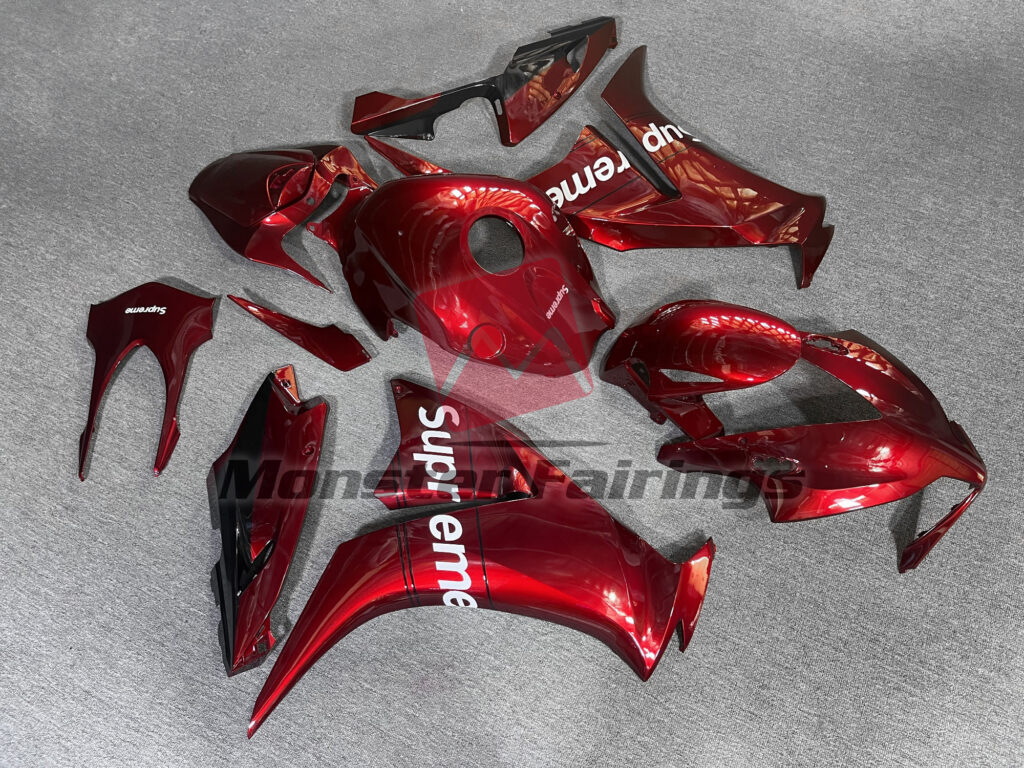 Honda CBR1000RR custom ABS fairings 2012 - 2016 Gloss Deep Red Supreme - durable replacement kit, Monster Fairings
