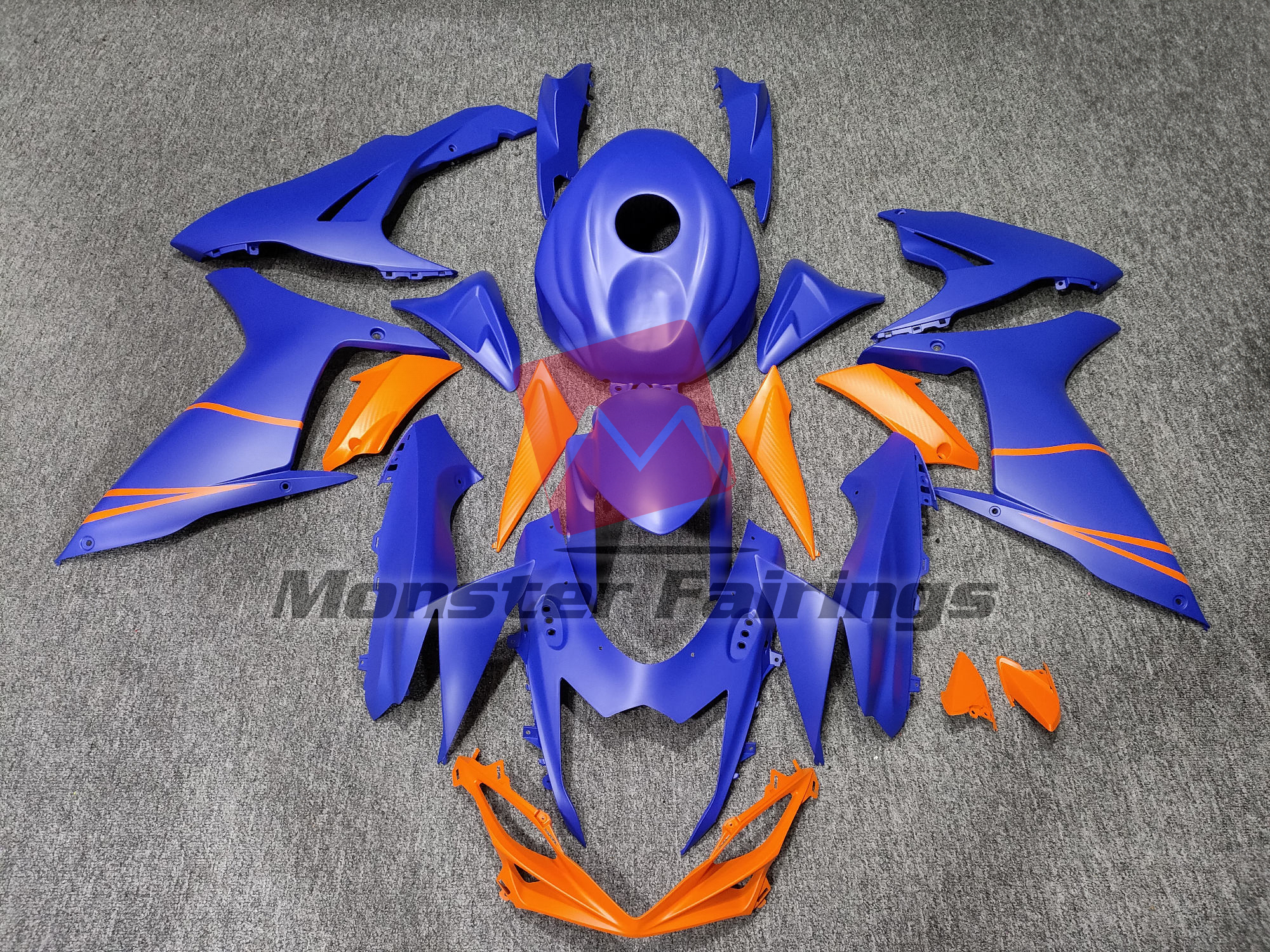 ✨激レア初期ロット？✨RAZO GLAYN 723G zodiac works Matte Royal Blue With Orange - GSXR 600 - 750 11-25