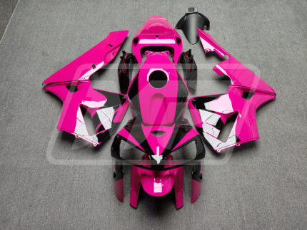 Honda CBR600RR 2005-2006 Gloss Pink & Black ABS Fairings | Monster Fairings