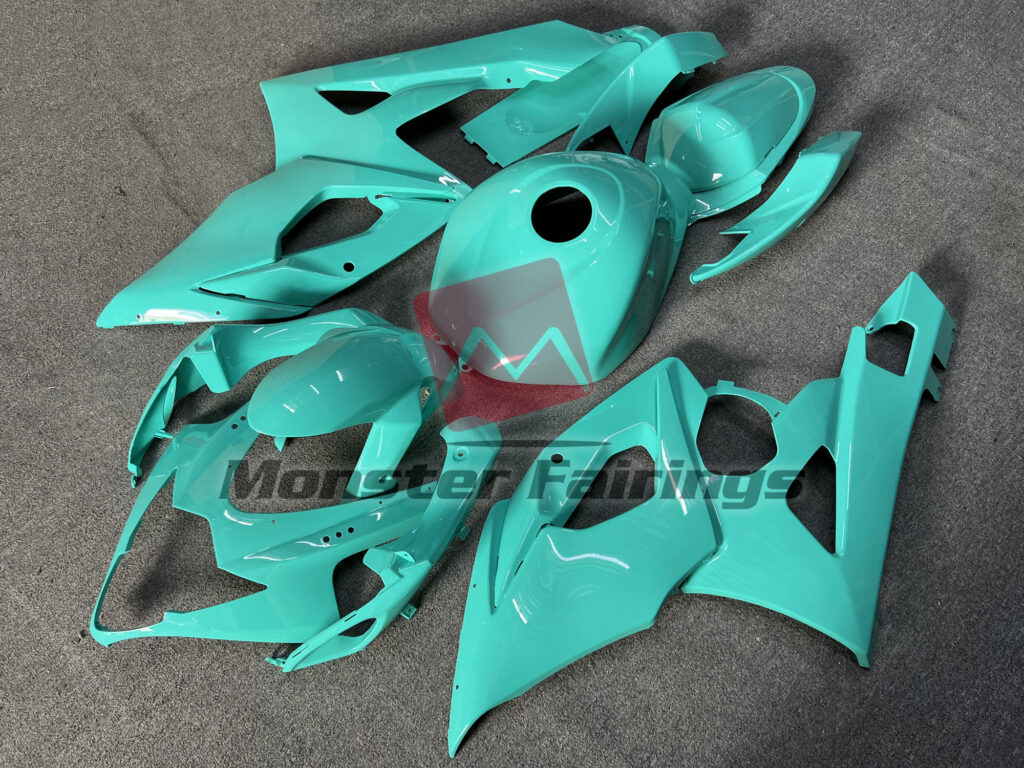 Suzuki GSXR custom ABS fairings 2005 - 2006 in Gloss Teal - durable replacement kit, Monster Fairings