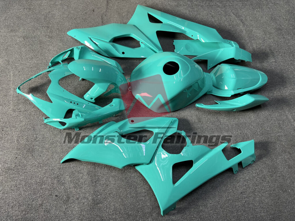 2005 - 2006 Suzuki GSXR Gloss Teal fairing set - ABS injection, custom painted by Monster Fairings