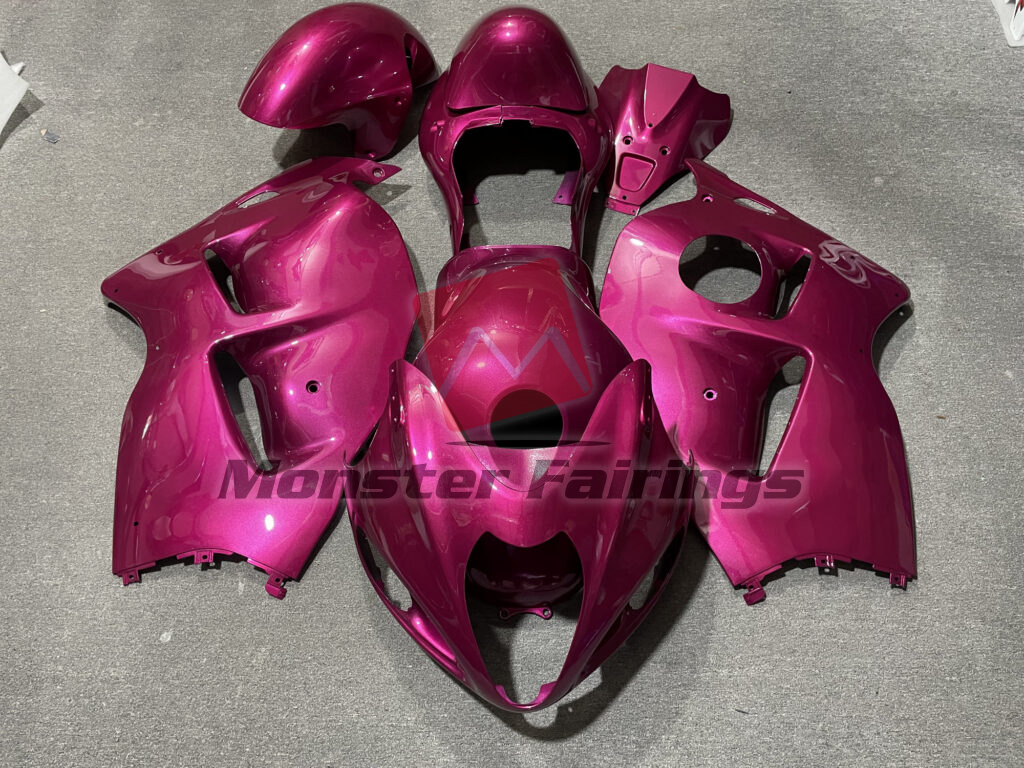 Gloss Deep Pink ABS fairings for Suzuki GSXR 1300 1997 - 2007 - premium OEM fit kit by Monster Fairings