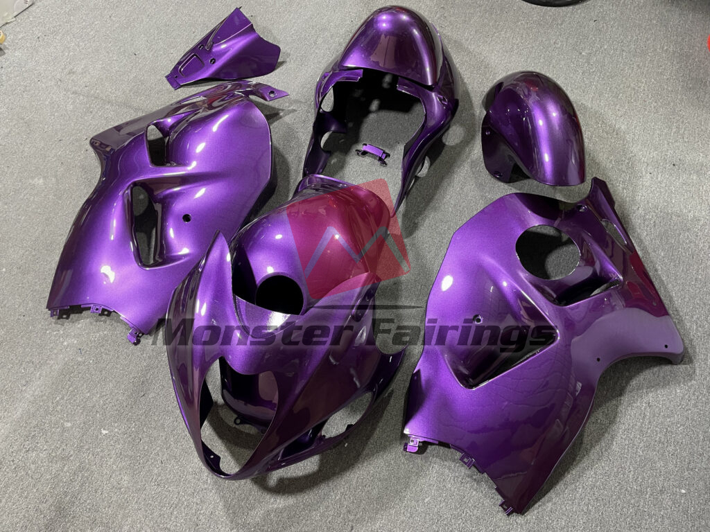 Gloss Purple ABS fairings for Suzuki GSXR 1300 1997 - 2007 - premium OEM fit kit by Monster Fairings