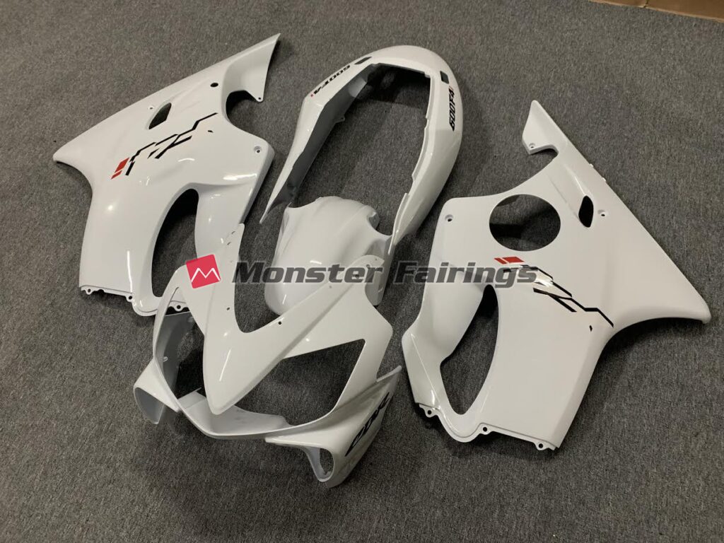 Gloss White ABS fairings for Honda CBR600 F4i 2004 - 2007 - premium OEM fit kit by Monster Fairings