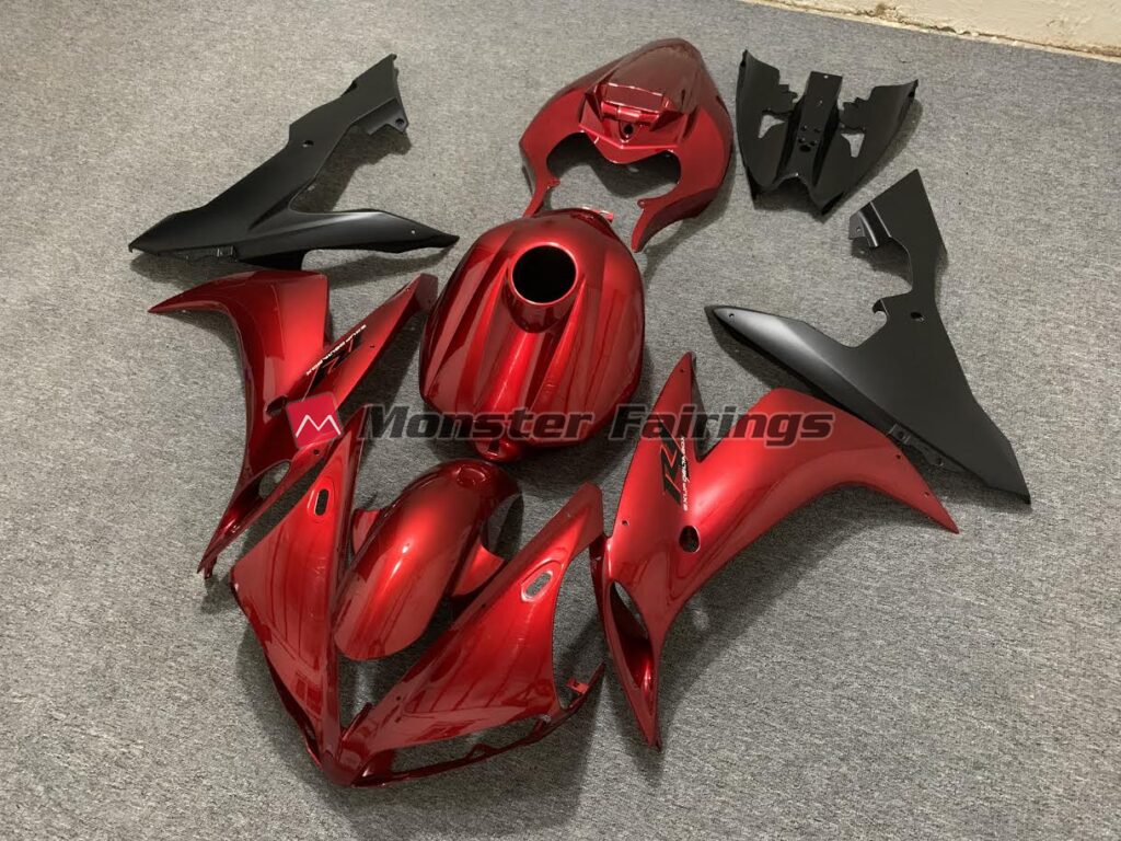 Candy Red ABS fairings for Yamaha R1 2004 - 2006 - premium OEM fit kit by Monster Fairings