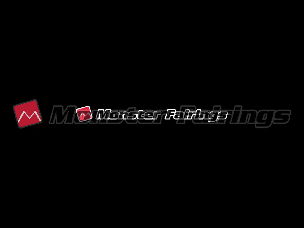 Yamaha R6 1998 - 2002 Blue, White and Black ABS fairings - custom motorcycle bodywork kit by Monster Fairings