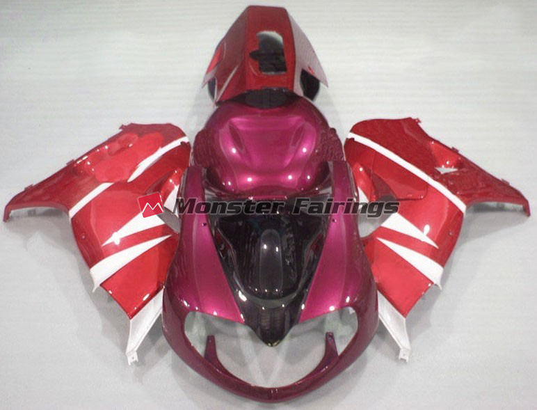 Suzuki TL1000R 1998 - 2003 Gloss Red ABS fairings - custom motorcycle bodywork kit by Monster Fairings