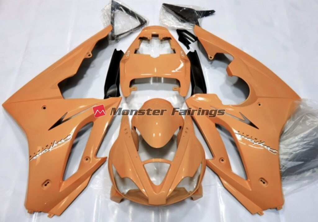 Triumph Daytona 675 2006 - 2008 Light Orange ABS fairings - custom motorcycle bodywork kit by Monster Fairings