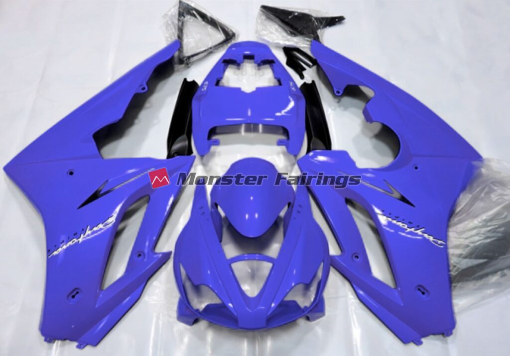 Triumph Daytona 675 2006 - 2008 Dark Blue ABS fairings - custom motorcycle bodywork kit by Monster Fairings