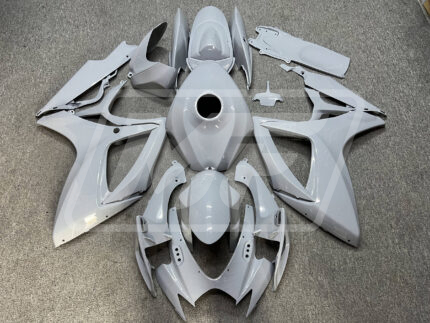 Suzuki GSXR 600-750 2006-2007 Gloss Nardo Gray ABS Fairings | Monster Fairings