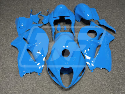 Suzuki GSXR 1300 1997-2007 Gloss Sky Blue ABS Fairings | Monster Fairings