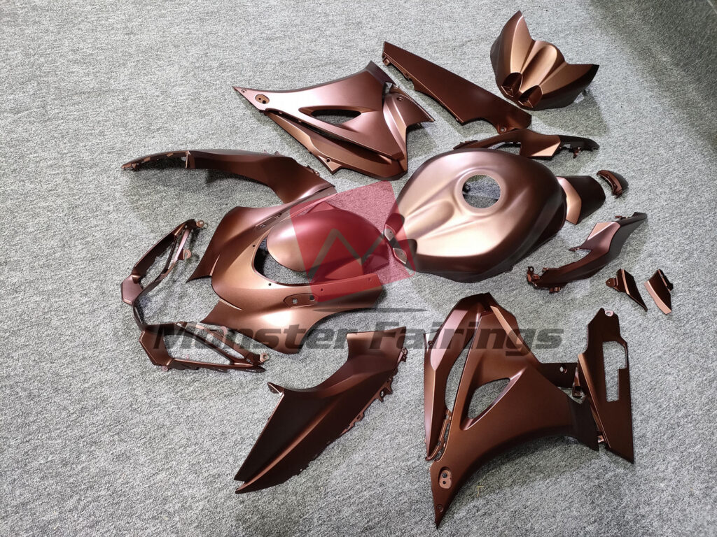 Matte Bronze ABS fairings for Suzuki GSXR 1000 2017 - 2025 - premium OEM fit kit by Monster Fairings