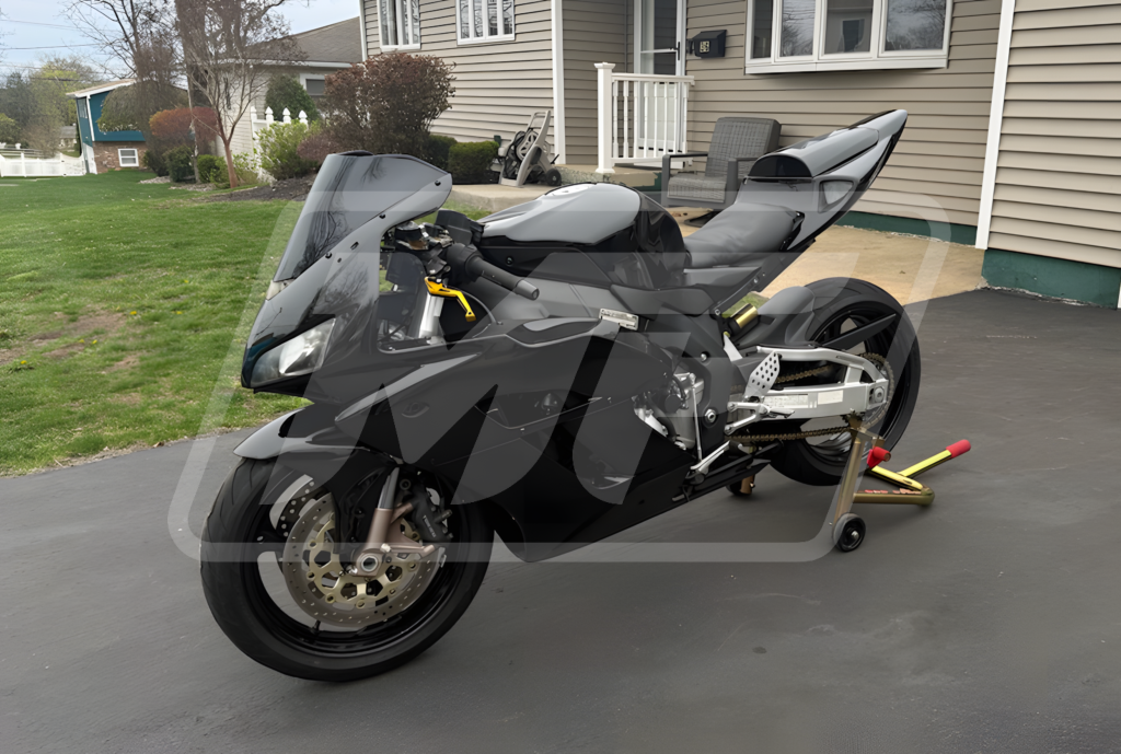Gloss Black ABS fairings for Honda CBR1000RR 2004 - 2005 - premium OEM fit kit by Monster Fairings