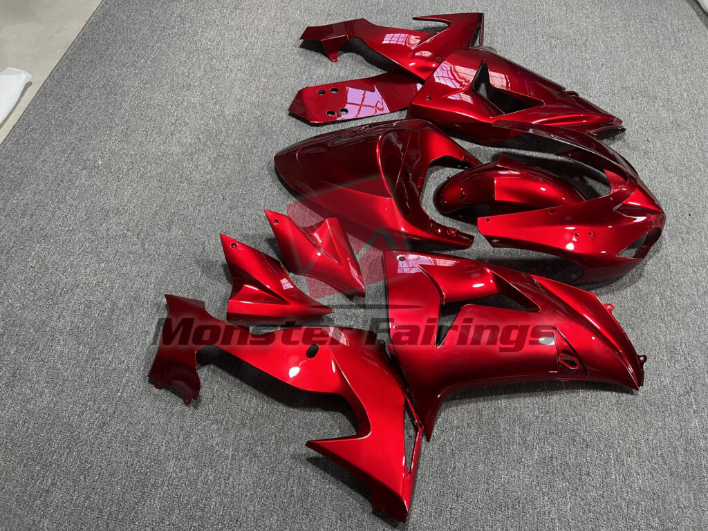 Candy Red ABS fairings for Kawasaki ZX10R 2006 - 2007 - premium OEM fit kit by Monster Fairings