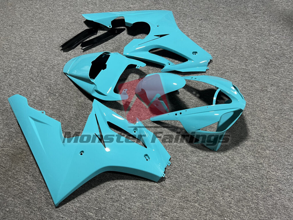 Gloss Light Blue ABS fairings for Triumph Daytona 675 2006 - 2008 - premium OEM fit kit by Monster Fairings