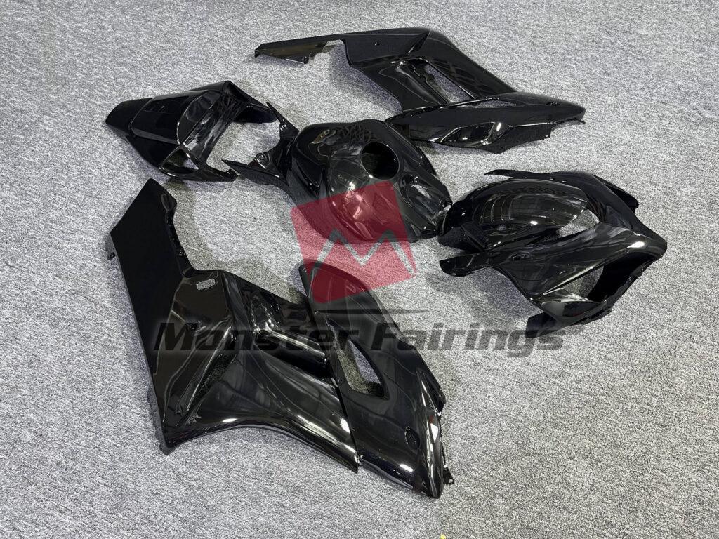 2004 - 2005 Honda CBR1000RR Gloss Black fairing set - ABS injection, custom painted by Monster Fairings