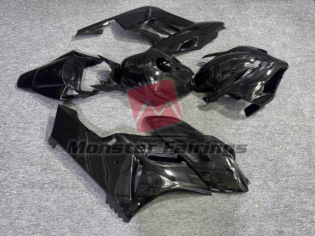 Monster Fairings ABS fairing kit for Honda CBR1000RR 2004 - 2005 - Gloss Black, precise OEM fit
