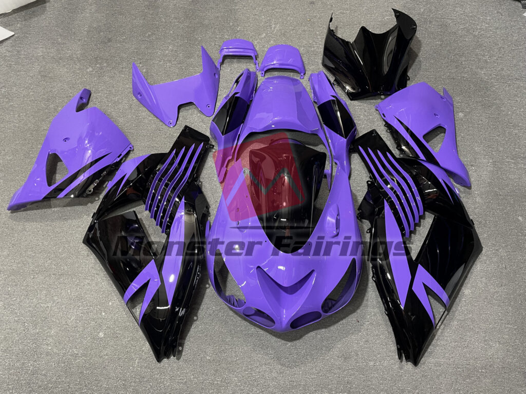 Kawasaki ZX14R 2006-2011 Bright Purple ABS Fairings