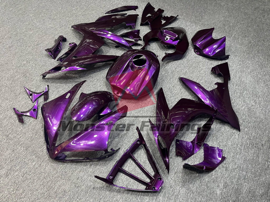 Gloss Deep Purple ABS fairings for Yamaha R1 2004 - 2006 - premium OEM fit kit by Monster Fairings