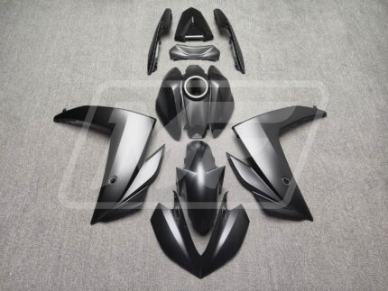 Yamaha R3 2014-2018 Matte Black ABS Fairings | Monster Fairings