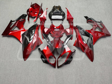 BMW S1000RR 2009-2014 Gloss Red & Black ABS Fairings | Monster Fairings