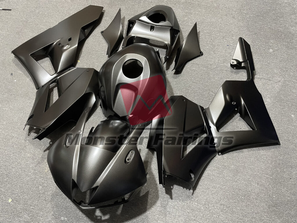 Honda CBR600RR custom ABS fairings 2013 - 2025 in Gunmetal Gray - durable replacement kit, Monster Fairings