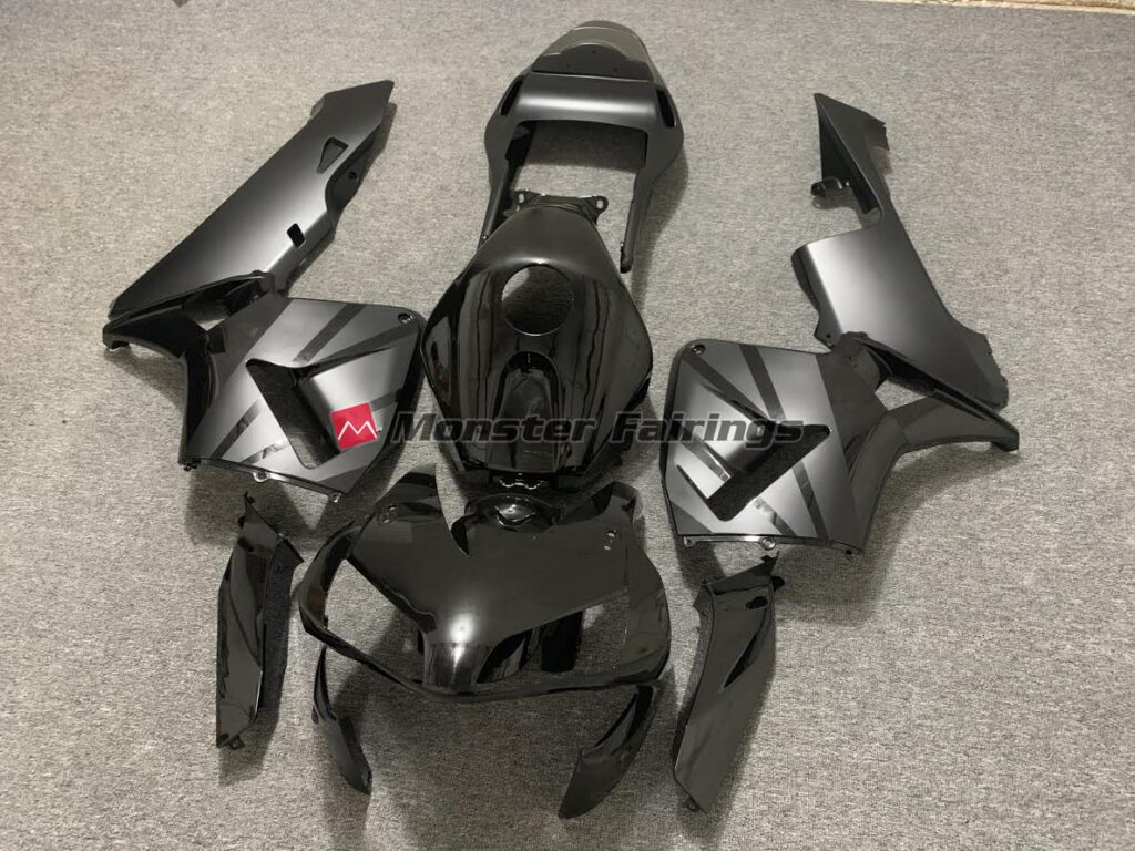 Honda CBR600RR custom ABS fairings 2003 - 2004 in OEM Matte Style - durable replacement kit, Monster Fairings