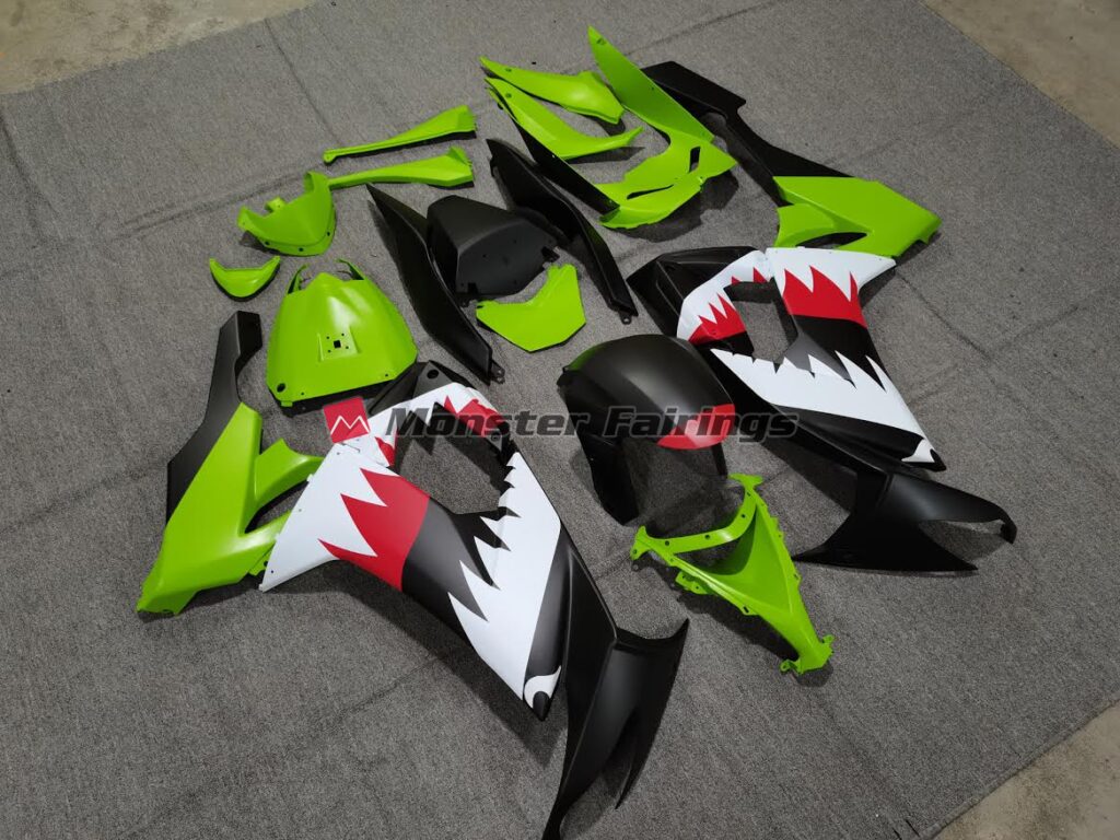 Shark ABS fairings for Kawasaki ZX10R 2008 - 2010 - premium OEM fit kit by Monster Fairings