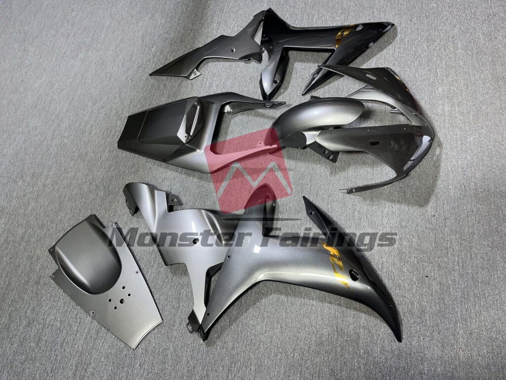 Gloss Silver ABS fairings for Yamaha R1 2002 - 2003 - premium OEM fit kit by Monster Fairings