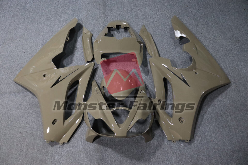 Triumph Daytona 675 2006 - 2008 Gloss Desert Tan ABS fairings - custom motorcycle bodywork kit by Monster Fairings