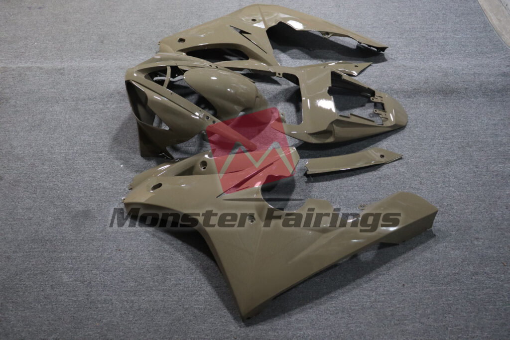 2006 - 2008 Triumph Daytona 675 Gloss Desert Tan fairing set - ABS injection, custom painted by Monster Fairings